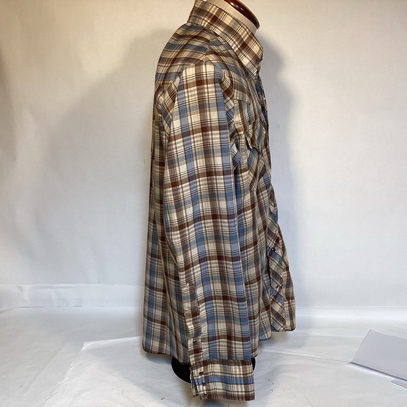 Vintage DJ Dickson Jenkins Men’s Western Shirt snap front Made in USA Size 16 - Picture 4 of 11